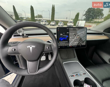 Синий Тесла Model Y, объемом двигателя 0 л и пробегом 116 тыс. км за 24500 $, фото 7 на Automoto.ua