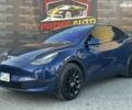 Синий Тесла Model Y, объемом двигателя 0 л и пробегом 83 тыс. км за 28000 $, фото 1 на Automoto.ua