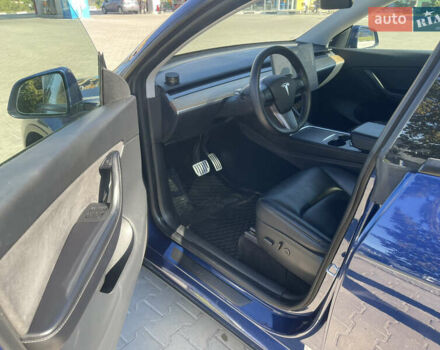 Синий Тесла Model Y, объемом двигателя 0 л и пробегом 127 тыс. км за 24700 $, фото 15 на Automoto.ua
