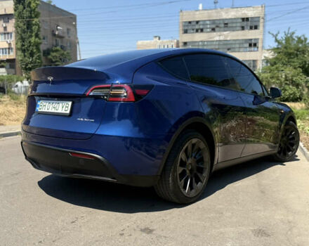 Синий Тесла Model Y, объемом двигателя 0 л и пробегом 137 тыс. км за 25000 $, фото 2 на Automoto.ua