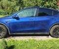 Синий Тесла Model Y, объемом двигателя 0 л и пробегом 54 тыс. км за 29900 $, фото 5 на Automoto.ua