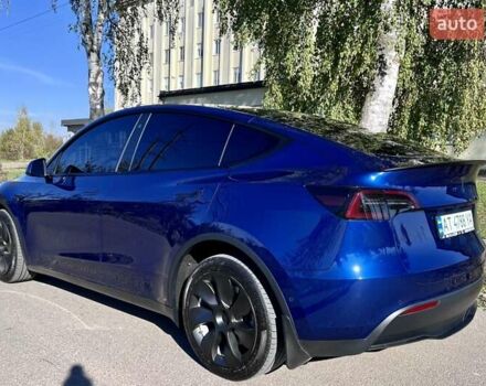 Синий Тесла Model Y, объемом двигателя 0 л и пробегом 42 тыс. км за 25900 $, фото 4 на Automoto.ua