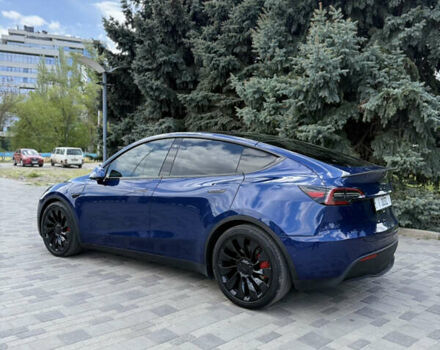 Синій Тесла Model Y, об'ємом двигуна 0 л та пробігом 33 тис. км за 29000 $, фото 3 на Automoto.ua