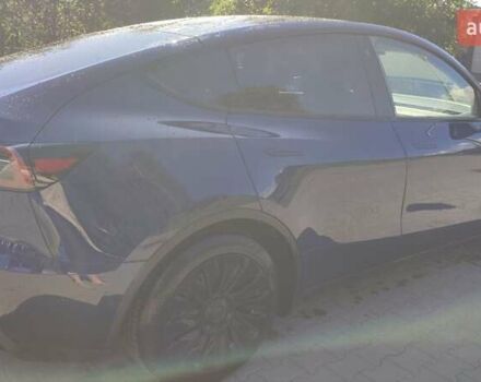 Синий Тесла Model Y, объемом двигателя 0 л и пробегом 54 тыс. км за 29900 $, фото 13 на Automoto.ua
