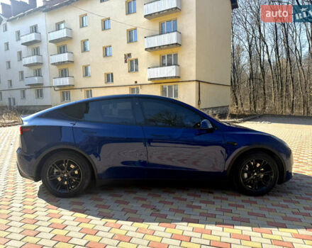 Синий Тесла Model Y, объемом двигателя 0 л и пробегом 145 тыс. км за 22900 $, фото 2 на Automoto.ua