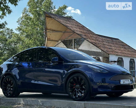 Синій Тесла Model Y, об'ємом двигуна 0 л та пробігом 17 тис. км за 44500 $, фото 42 на Automoto.ua