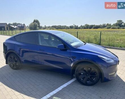 Синій Тесла Model Y, об'ємом двигуна 0 л та пробігом 48 тис. км за 26700 $, фото 4 на Automoto.ua
