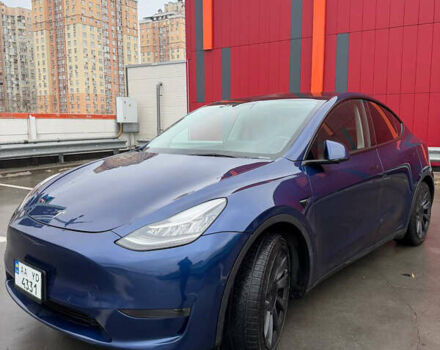 Синий Тесла Model Y, объемом двигателя 0 л и пробегом 130 тыс. км за 24500 $, фото 14 на Automoto.ua