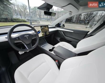 Синий Тесла Model Y, объемом двигателя 0 л и пробегом 38 тыс. км за 29300 $, фото 10 на Automoto.ua