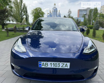 Синій Тесла Model Y, об'ємом двигуна 0 л та пробігом 45 тис. км за 35000 $, фото 8 на Automoto.ua