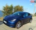 Синий Тесла Model Y, объемом двигателя 0 л и пробегом 44 тыс. км за 28000 $, фото 2 на Automoto.ua
