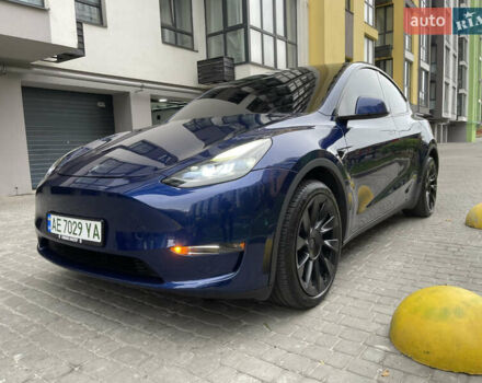 Тесла Model Y 2022 в Днепре (Днепропетровске) на Automoto.ua Синий Тесла Model Y, объемом двигателя 0 л и пробегом 57 тыс. км за 25499 $, фото 1 на Automoto.ua