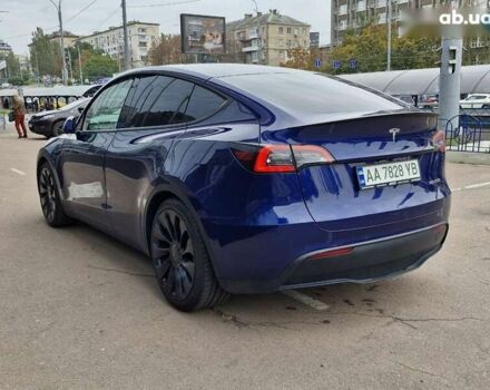 Тесла Model Y 2022 в Киеве на Automoto.ua Синий Тесла Model Y, объемом двигателя 0 л и пробегом 25 тыс. км за 31900 $, фото 3 на Automoto.ua