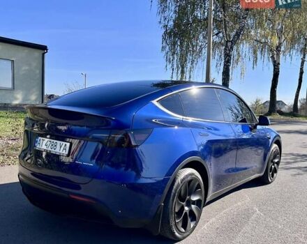 Синий Тесла Model Y, объемом двигателя 0 л и пробегом 42 тыс. км за 25900 $, фото 6 на Automoto.ua