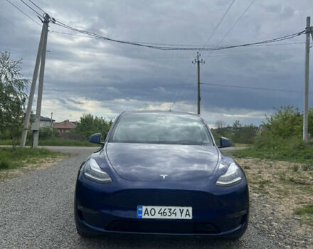 Синій Тесла Model Y, об'ємом двигуна 0 л та пробігом 91 тис. км за 23200 $, фото 1 на Automoto.ua