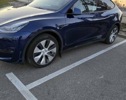 Синий Тесла Model Y, объемом двигателя 0 л и пробегом 31 тыс. км за 27500 $, фото 4 на Automoto.ua