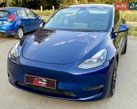 Синій Тесла Model Y, об'ємом двигуна 0 л та пробігом 58 тис. км за 27800 $, фото 43 на Automoto.ua