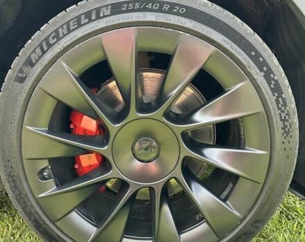 Синий Тесла Model Y, объемом двигателя 0 л и пробегом 45 тыс. км за 25990 $, фото 16 на Automoto.ua