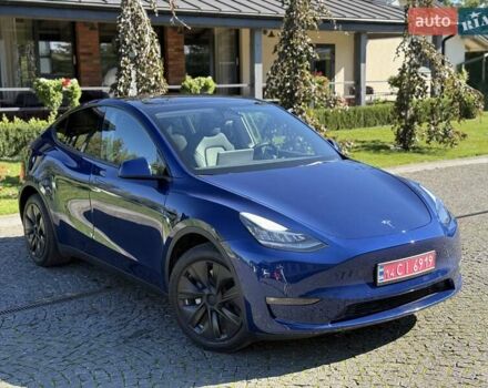 Синий Тесла Model Y, объемом двигателя 0 л и пробегом 80 тыс. км за 25300 $, фото 25 на Automoto.ua