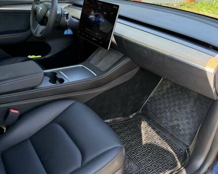 Синий Тесла Model Y, объемом двигателя 0 л и пробегом 45 тыс. км за 28000 $, фото 9 на Automoto.ua