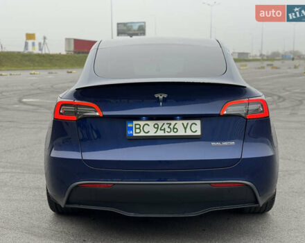 Синий Тесла Model Y, объемом двигателя 0 л и пробегом 66 тыс. км за 24100 $, фото 6 на Automoto.ua