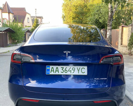 Тесла Model Y 2022 в Киеве на Automoto.ua Синий Тесла Model Y, объемом двигателя 0 л и пробегом 54 тыс. км за 26600 $, фото 12 на Automoto.ua