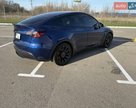 Синій Тесла Model Y, об'ємом двигуна 0 л та пробігом 76 тис. км за 27000 $, фото 4 на Automoto.ua