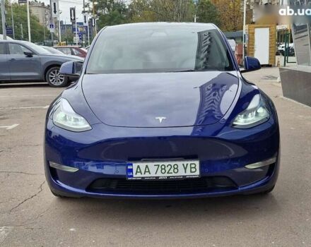Тесла Model Y 2022 в Киеве на Automoto.ua Синий Тесла Model Y, объемом двигателя 0 л и пробегом 25 тыс. км за 31900 $, фото 1 на Automoto.ua