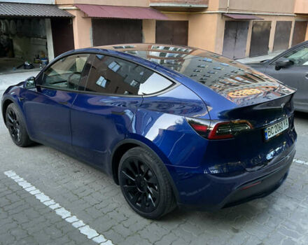 Синий Тесла Model Y, объемом двигателя 0 л и пробегом 24 тыс. км за 35500 $, фото 6 на Automoto.ua