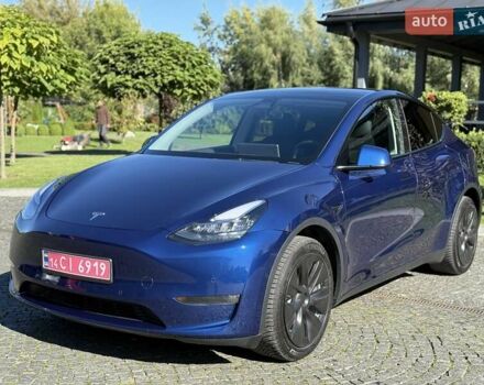 Синий Тесла Model Y, объемом двигателя 0 л и пробегом 80 тыс. км за 25300 $, фото 7 на Automoto.ua