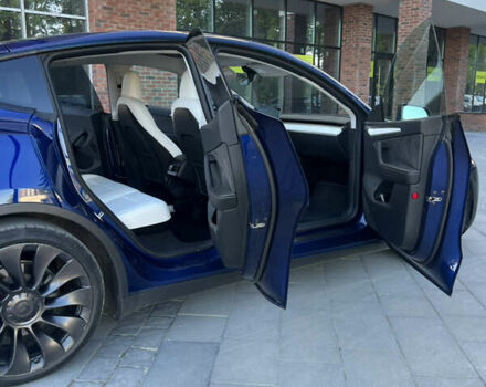 Синий Тесла Model Y, объемом двигателя 0 л и пробегом 28 тыс. км за 32900 $, фото 37 на Automoto.ua
