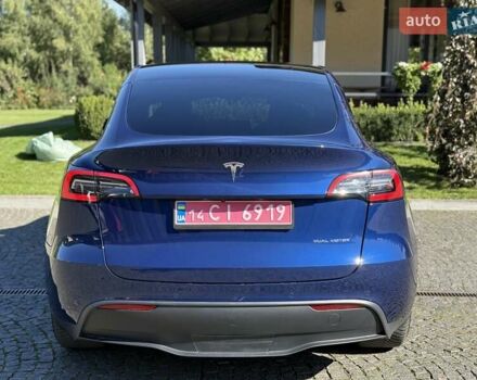 Синий Тесла Model Y, объемом двигателя 0 л и пробегом 80 тыс. км за 25300 $, фото 57 на Automoto.ua