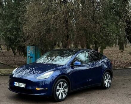 Синий Тесла Model Y, объемом двигателя 0 л и пробегом 31 тыс. км за 28300 $, фото 12 на Automoto.ua