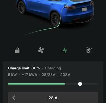 Синий Тесла Model Y, объемом двигателя 0 л и пробегом 38 тыс. км за 29300 $, фото 29 на Automoto.ua