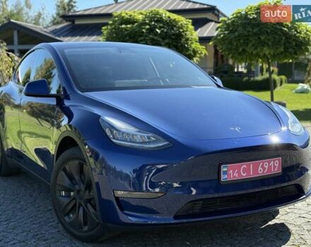 Синий Тесла Model Y, объемом двигателя 0 л и пробегом 80 тыс. км за 25300 $, фото 38 на Automoto.ua