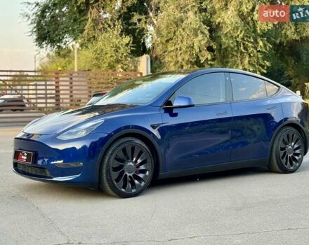 Синій Тесла Model Y, об'ємом двигуна 0 л та пробігом 58 тис. км за 27800 $, фото 42 на Automoto.ua
