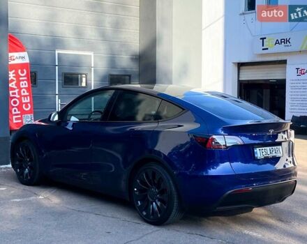 Синий Тесла Model Y, объемом двигателя 0 л и пробегом 92 тыс. км за 31999 $, фото 7 на Automoto.ua