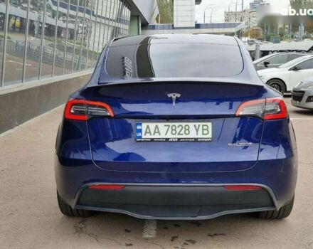 Тесла Model Y 2022 в Киеве на Automoto.ua Синий Тесла Model Y, объемом двигателя 0 л и пробегом 25 тыс. км за 31900 $, фото 4 на Automoto.ua