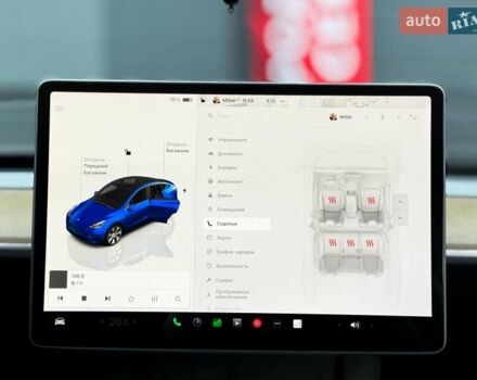 Синий Тесла Model Y, объемом двигателя 0 л и пробегом 40 тыс. км за 29999 $, фото 19 на Automoto.ua