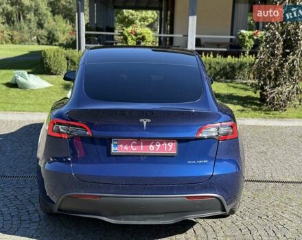 Синий Тесла Model Y, объемом двигателя 0 л и пробегом 80 тыс. км за 25300 $, фото 58 на Automoto.ua