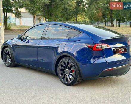 Синій Тесла Model Y, об'ємом двигуна 0 л та пробігом 58 тис. км за 27800 $, фото 7 на Automoto.ua