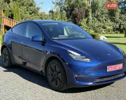 Синий Тесла Model Y, объемом двигателя 0 л и пробегом 80 тыс. км за 25300 $, фото 42 на Automoto.ua