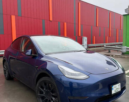 Синий Тесла Model Y, объемом двигателя 0 л и пробегом 130 тыс. км за 24500 $, фото 7 на Automoto.ua