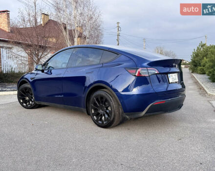 Синий Тесла Model Y, объемом двигателя 0 л и пробегом 52 тыс. км за 30900 $, фото 11 на Automoto.ua