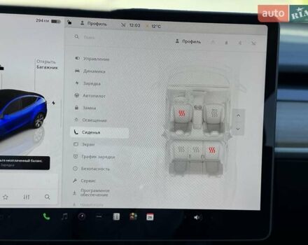 Синий Тесла Model Y, объемом двигателя 0 л и пробегом 80 тыс. км за 25300 $, фото 119 на Automoto.ua