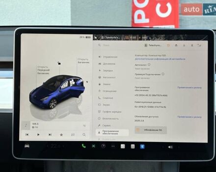 Синий Тесла Model Y, объемом двигателя 0 л и пробегом 59 тыс. км за 32999 $, фото 23 на Automoto.ua