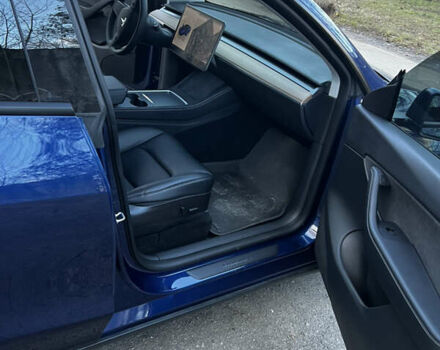 Синій Тесла Model Y, об'ємом двигуна 0 л та пробігом 76 тис. км за 23300 $, фото 17 на Automoto.ua
