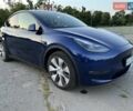 Синий Тесла Model Y, объемом двигателя 0 л и пробегом 27 тыс. км за 33300 $, фото 1 на Automoto.ua