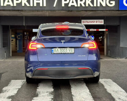 Синий Тесла Model Y, объемом двигателя 0 л и пробегом 104 тыс. км за 22900 $, фото 6 на Automoto.ua