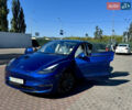 Синий Тесла Model Y, объемом двигателя 0 л и пробегом 91 тыс. км за 29500 $, фото 1 на Automoto.ua